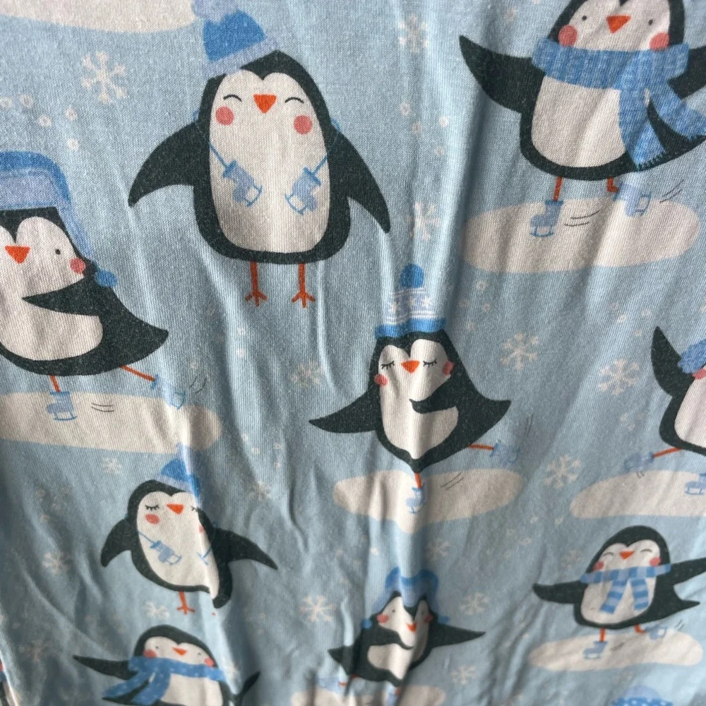 Little Sleepies Penguins Bamboo Two Piece Pajama Set